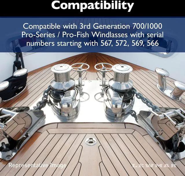 Alt view image 8 of 9 - Lewmar Generation 3 Pro-Series Compound Gear Kit