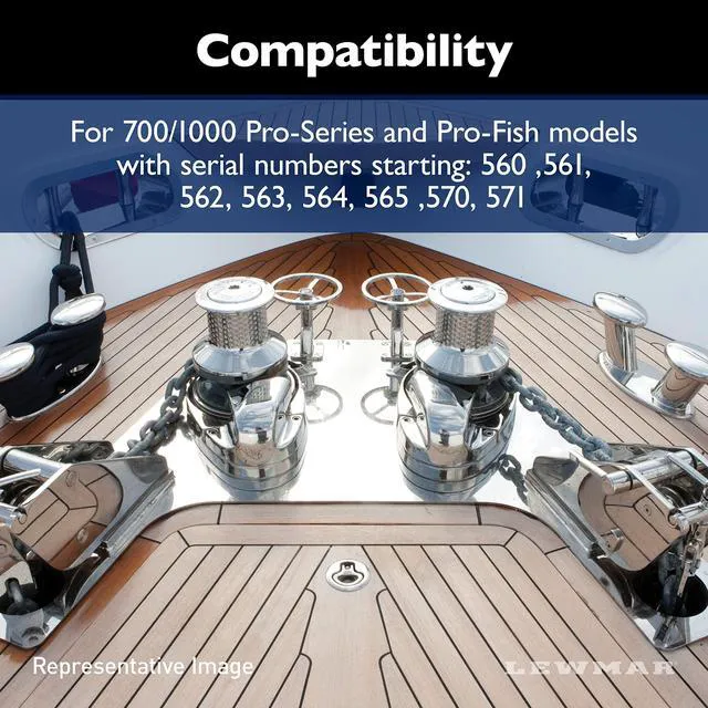 Alt view image 10 of 10 - Lewmar Pro Series Generation 1 & 2 Motor - 12V
