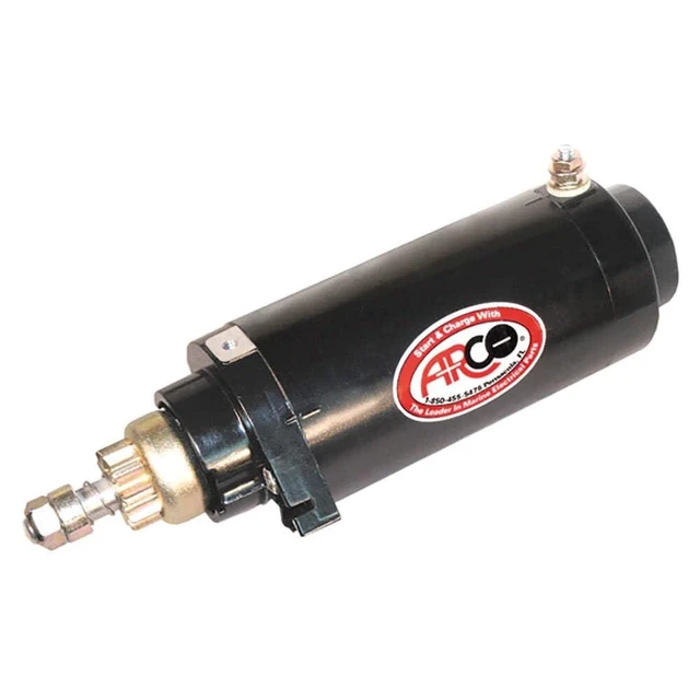 Alt view image 2 of 7 - ARCO Marine Mercury/Mariner Outboard Starter - 10 Tooth