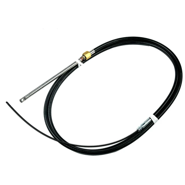 Alt view image 5 of 5 - Uflex M90 Mach Black Rotary Steering Cable - 11