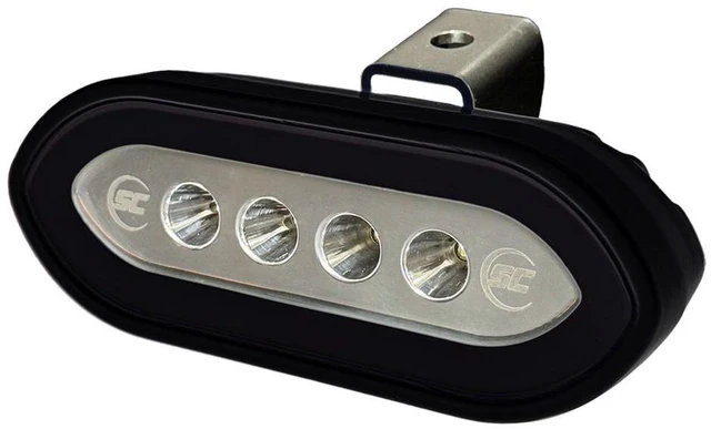 Main image of Shadow-Caster Bracket Mount Spreader Light - Black Housing - White