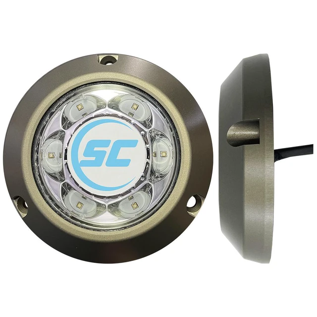 Alt view image 2 of 8 - Shadow-Caster SC3 Series Underwater Light - Great White