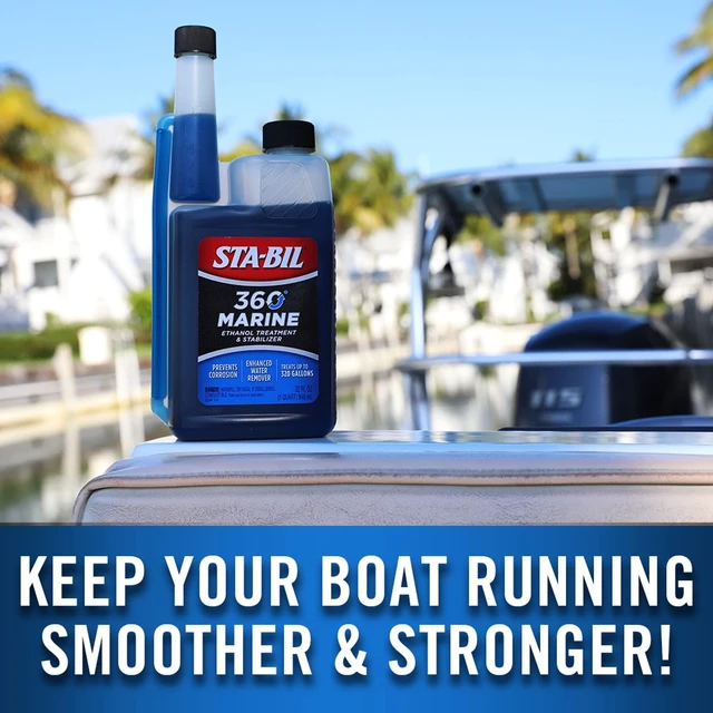 Alt view image 4 of 7 - STA-BIL 22240 Ethanol Fuel Treatment,32 fl oz Sz,Blue