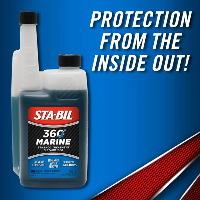 Alt view image 5 of 7 - STA-BIL 22240 Ethanol Fuel Treatment,32 fl oz Sz,Blue