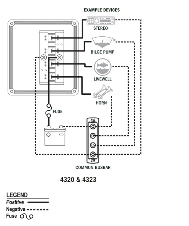 Alt view image 18 of 19 - Breaker/Switch Panel, 4 Pos., Gray