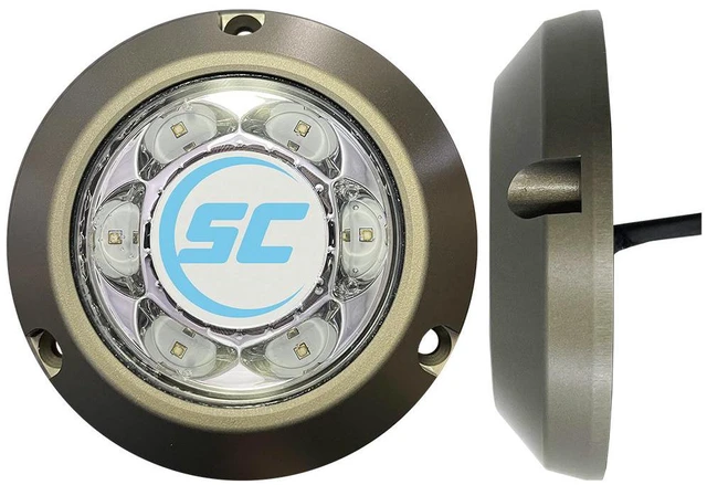 Alt view image 2 of 5 - Shadow-Caster SC3 Series Underwater Light - Bimini Blue
