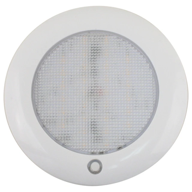 Alt view image 3 of 6 - Scandvik Slim 5" Dome Light - Warm White/Blue - 10-30V