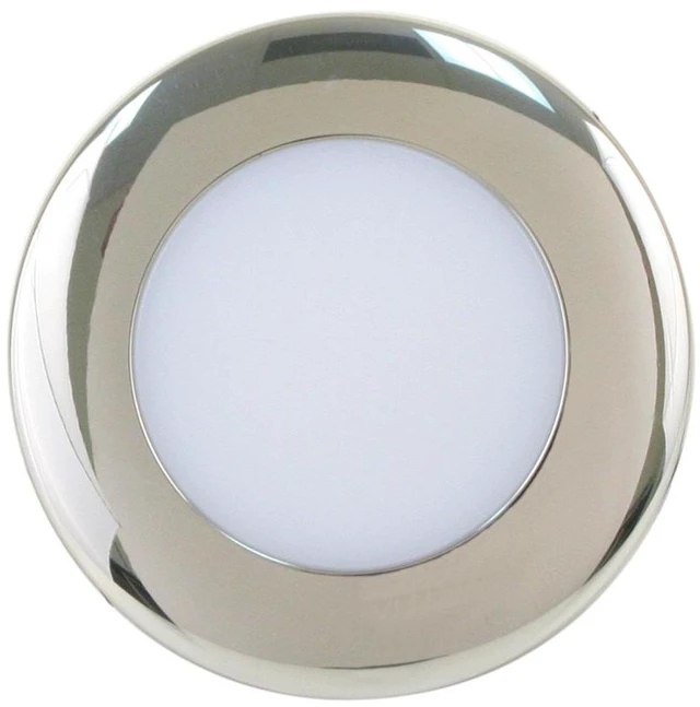 Alt view image 4 of 6 - Scandvik A2.5 4 Color Downlight w/SS Trim - 8-30V