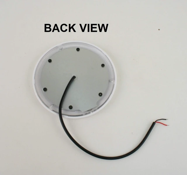 Alt view image 5 of 6 - Scandvik Slim 5" Dome Light - Warm White/Blue - 10-30V
