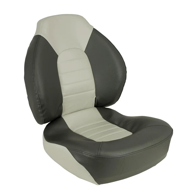 Alt view image 5 of 9 - Springfield Fish Pro Mid Back Folding Seat - Charcoal/Grey