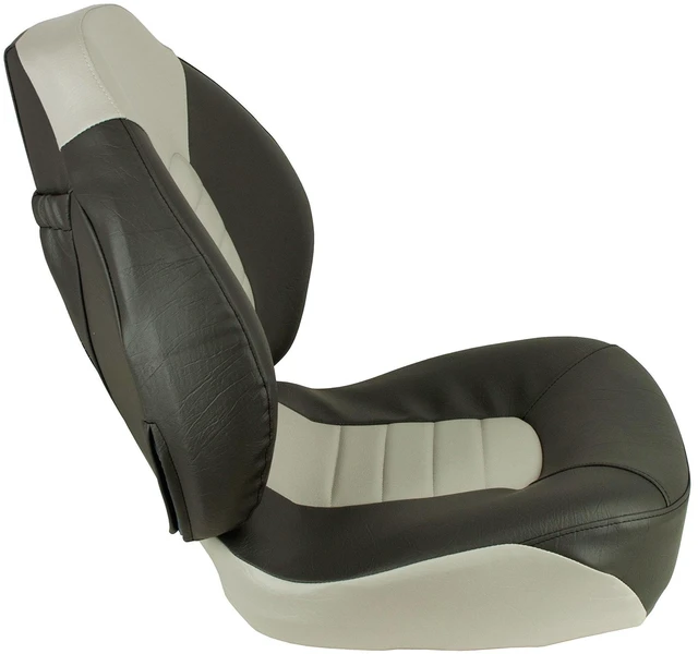 Alt view image 7 of 9 - Springfield Fish Pro Mid Back Folding Seat - Charcoal/Grey