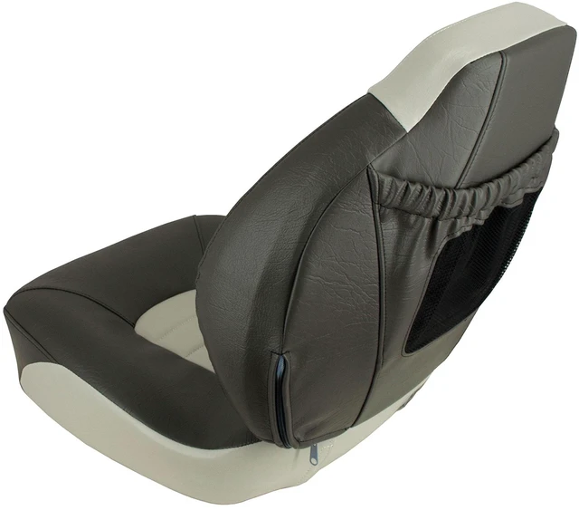 Alt view image 8 of 9 - Springfield Fish Pro Mid Back Folding Seat - Charcoal/Grey