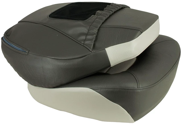 Alt view image 9 of 9 - Springfield Fish Pro Mid Back Folding Seat - Charcoal/Grey