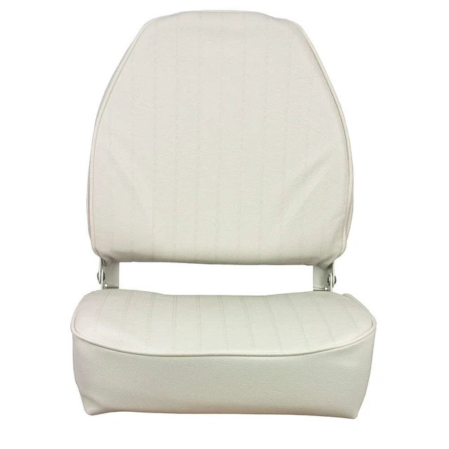 Alt view image 7 of 8 - Springfield High Back Folding Seat - White