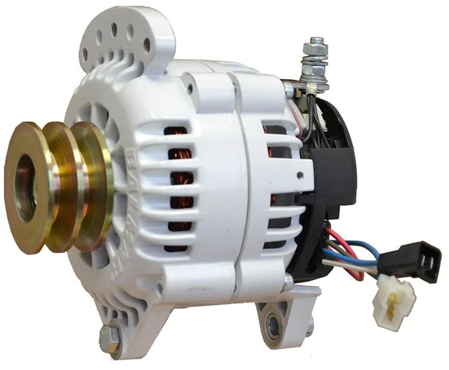 Main image of Balmar Alternator 120 AMP 12V 3.15" Dual Foot Saddle Dual Pulley w/Isolated Ground