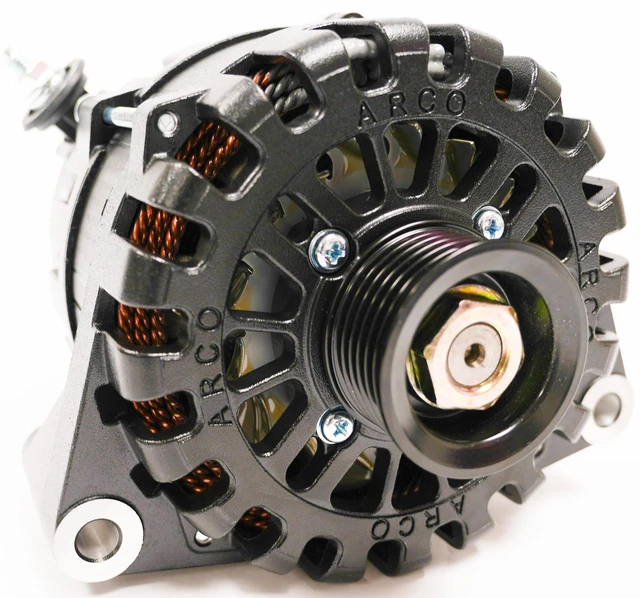Alt view image 7 of 7 - ARCO Marine Zeus A275L 1"-2" Single Foot Alternator w/Terminal Block