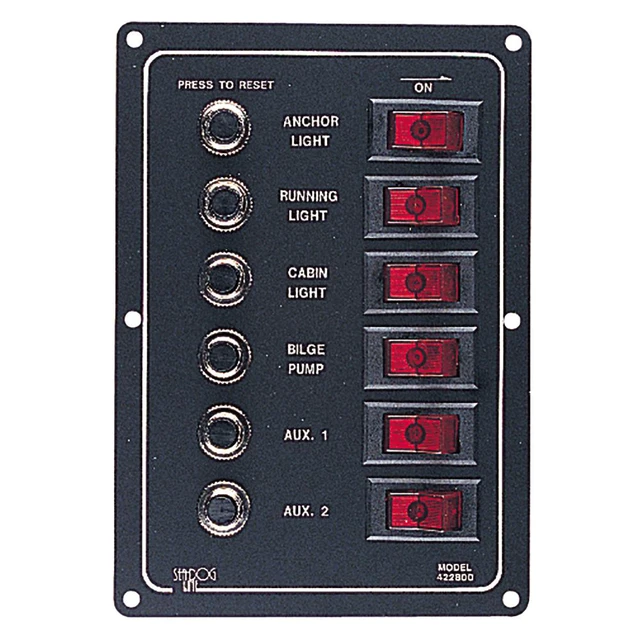 Alt view image 3 of 3 - ALUMINUM CIRCUIT BREAKER PANEL
