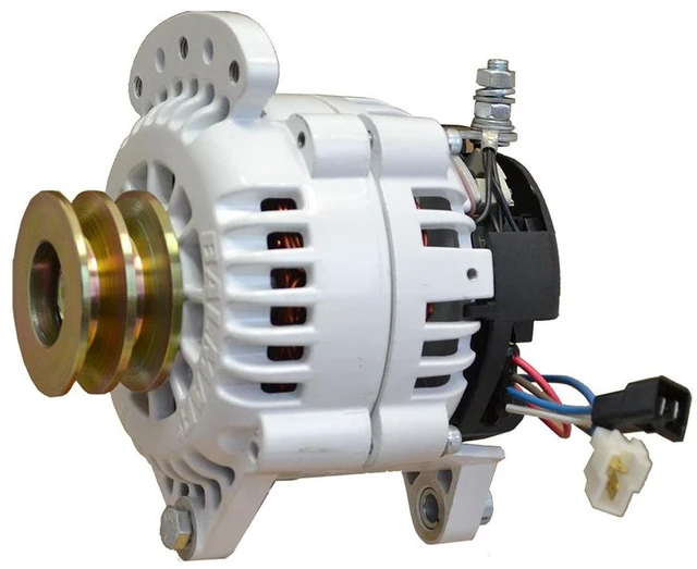 Main image of Balmar Alternator 100 AMP 12V 3.15" Dual Foot Saddle Pulley w/Isolated Ground