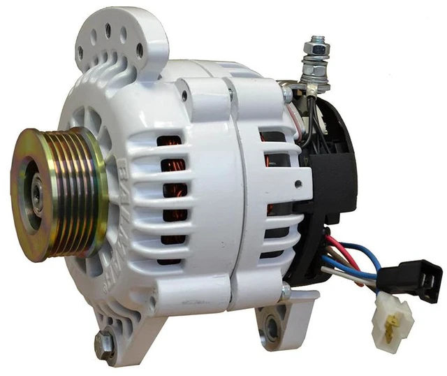 Main image of Balmar Alternator 100 AMP 12V 3.15" Dual Foot Saddle K6 Pulley w/Isolated Ground