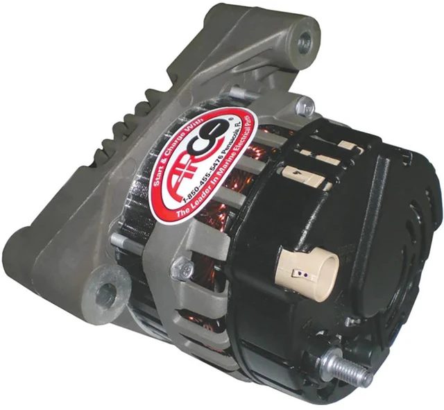 Main image of ARCO Marine Premium Replacement Inboard Alternator w/55mm Multi-Groove Pulley - 12V 65A