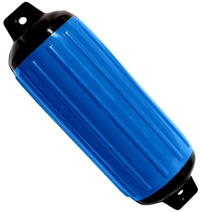 Alt view image 5 of 9 - Taylor Made 951824 Super Gard Inflatable Vinyl Fender - Blue, 8-1/2" x 26"