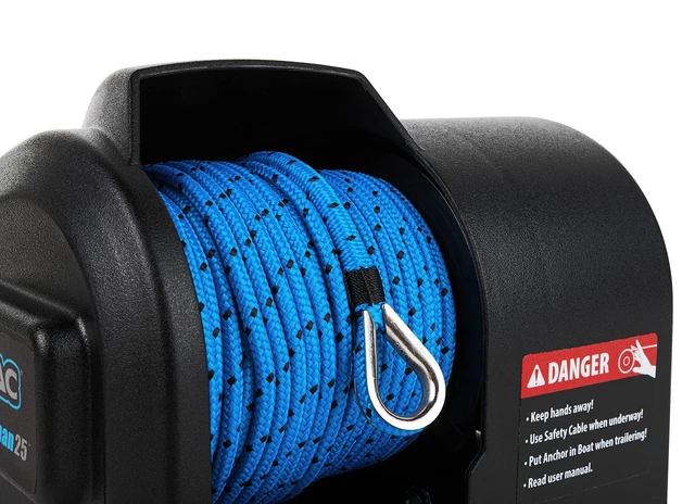 Alt view image 15 of 18 - Trac Outdoors T10108-G3 Fisherman 25 Electric Anchor Winch