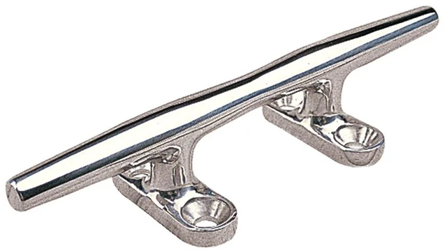 Alt view image 4 of 4 - Sea-Dog 041604-1 Open Base Cleat - 4"