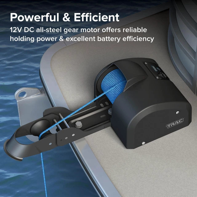 Alt view image 7 of 8 - TRAC G3 PONTOON 35 ELECTRIC ANCHOR WINCH