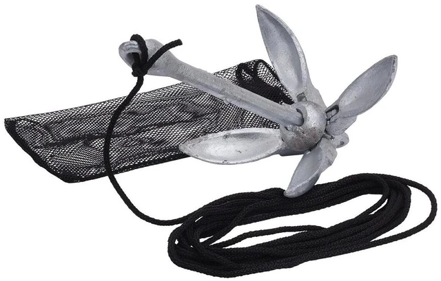 Alt view image 2 of 2 - Sea-Dog 3lb Economy Folding Anchor Kit