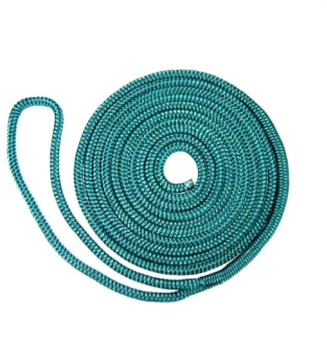 Alt view image 7 of 7 - New England Ropes 5/8" Double Braid Dock Line - White - 25'