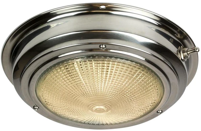 Alt view image 4 of 4 - SEA DOG STAINLESS DOME LIGHT 5" LENS