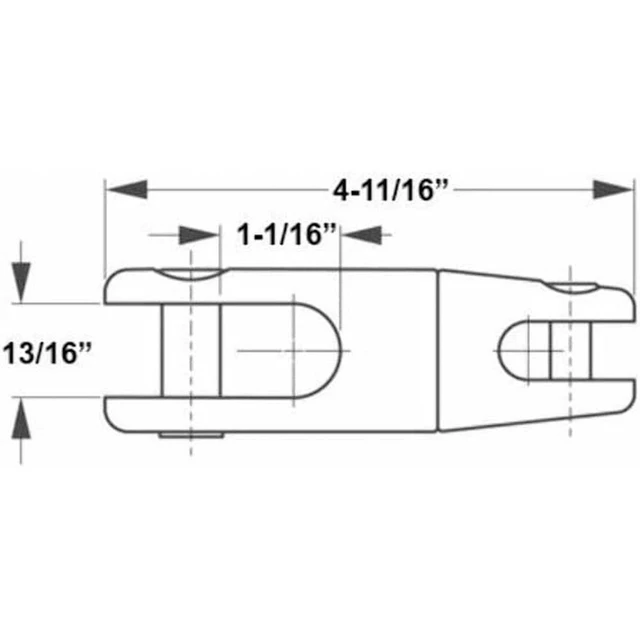 Alt view image 7 of 7 - SEADOG Anchor Swivel SS 1/4-5/16" Chain (182608-1)