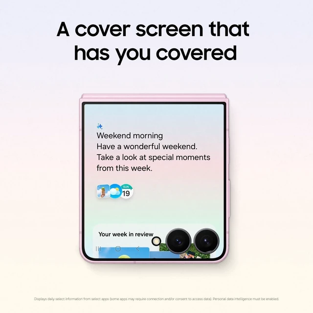 Alt view image 3 of 7 - GALAXY Z FLIP8 12+256GB (UNLOCKED) PINK