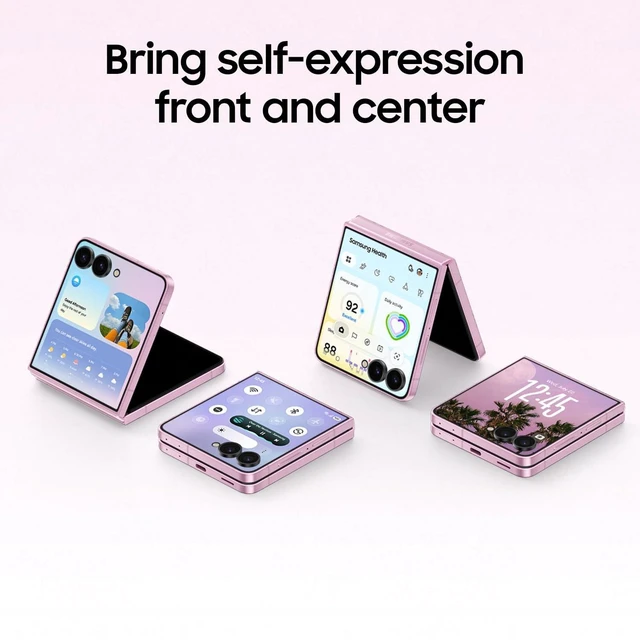 Alt view image 6 of 7 - GALAXY Z FLIP8 12+256GB (UNLOCKED) PINK