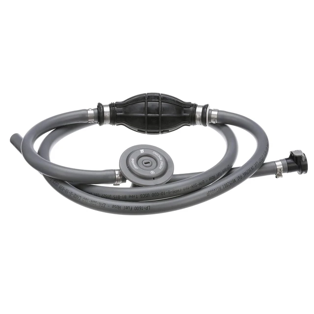 Alt view image 6 of 9 - Attwood Universal Fuel Line Kit - 3/8" Dia. x 6' Length w/Sprayless Connectors & Fuel Demand Valve