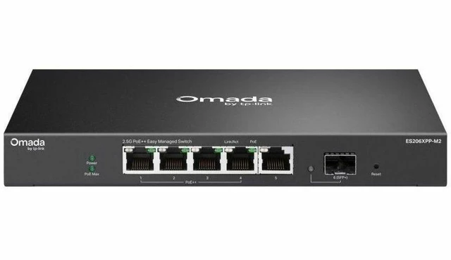 Main image of Omada ES206XPP-M2 Ethernet Switch