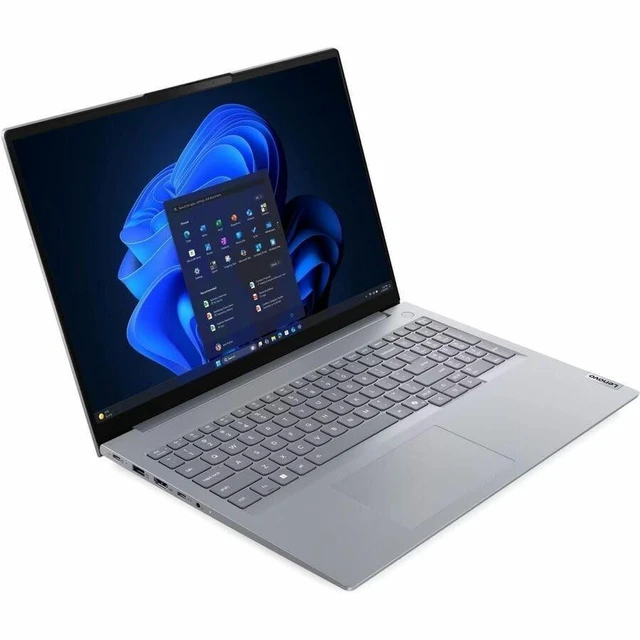 Alt view image 10 of 14 - Lenovo ThinkBook 16 G9 AHP 21UT0002US 16" Touchscreen Notebook - WUXGA - 120 Hz - AMD Ryzen 5 220 - 16 GB - 512 GB SSD - English Keyboard - Arctic Gray - AMD Chip - 1920 x 1200 - Windows 11 Pro -