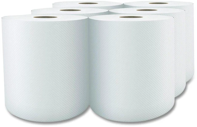 Main image of Select Roll Paper Towels 1-Ply 7.88" x 1000 ft White 6/Carton H101