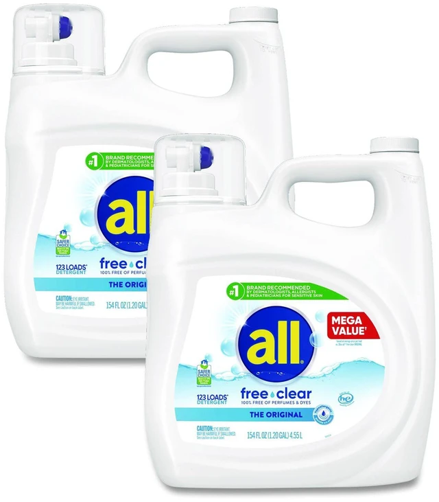 Main image of Free Clear HE Laundry Detergent 154 oz Bottle 2/Carton 7261347465