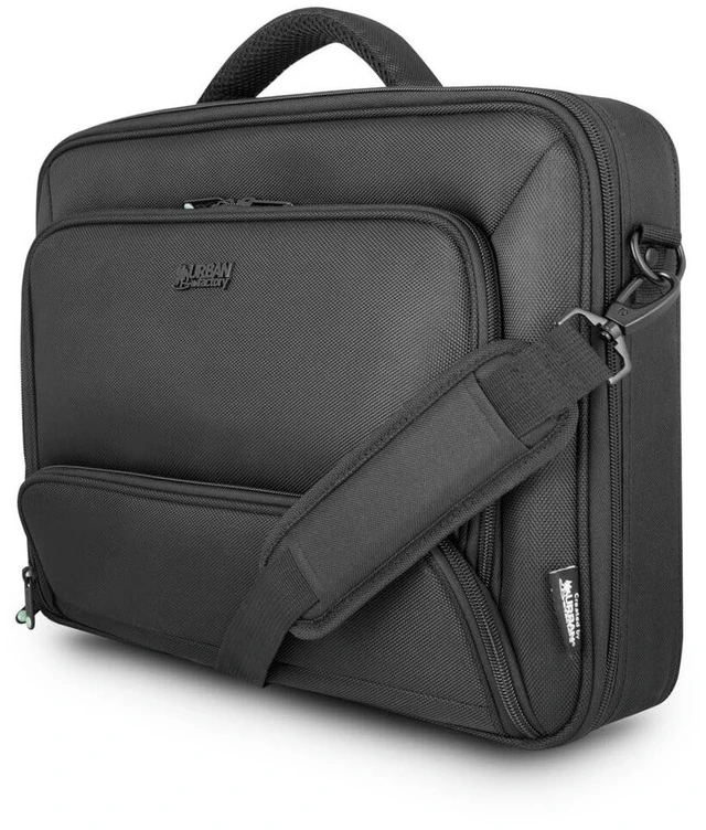 Alt view image 10 of 14 - Urban Factory MIXEE MXC17UF Carrying Case for 17.3" Document, Tablet, Notebook, Accessories, Power Supply, Smartphone, AC Adapter - Black