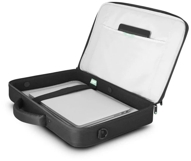 Alt view image 14 of 14 - Urban Factory MIXEE MXC17UF Carrying Case for 17.3" Document, Tablet, Notebook, Accessories, Power Supply, Smartphone, AC Adapter - Black
