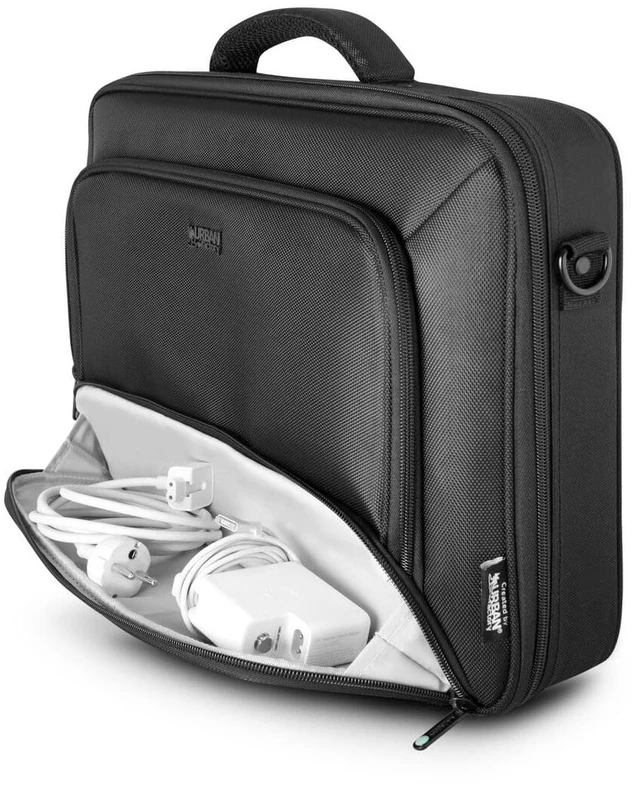 Alt view image 12 of 14 - Urban Factory MIXEE MXC17UF Carrying Case for 17.3" Document, Tablet, Notebook, Accessories, Power Supply, Smartphone, AC Adapter - Black