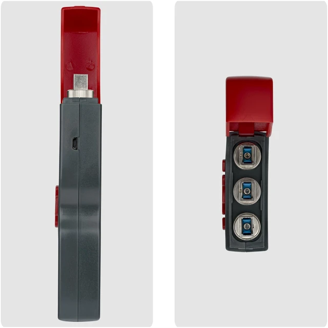 Alt view image 2 of 6 - FIBER OPTIC CABLE TESTER LIGHT POWER METER/FAULT LOCATOR