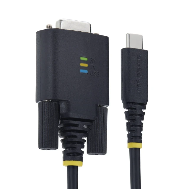 Alt view image 2 of 5 - USB-C TO RS-232 NULL MODEM ADAPTER FOR SERIAL DEVICES - FTDI CHIPSET SUPPORTS DR