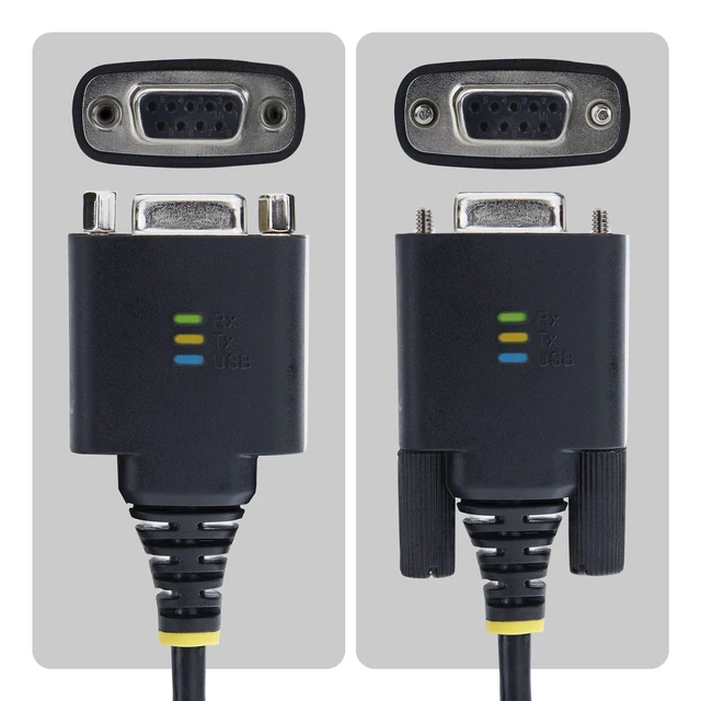 Alt view image 4 of 5 - USB-C TO RS-232 NULL MODEM ADAPTER FOR SERIAL DEVICES - FTDI CHIPSET SUPPORTS DR