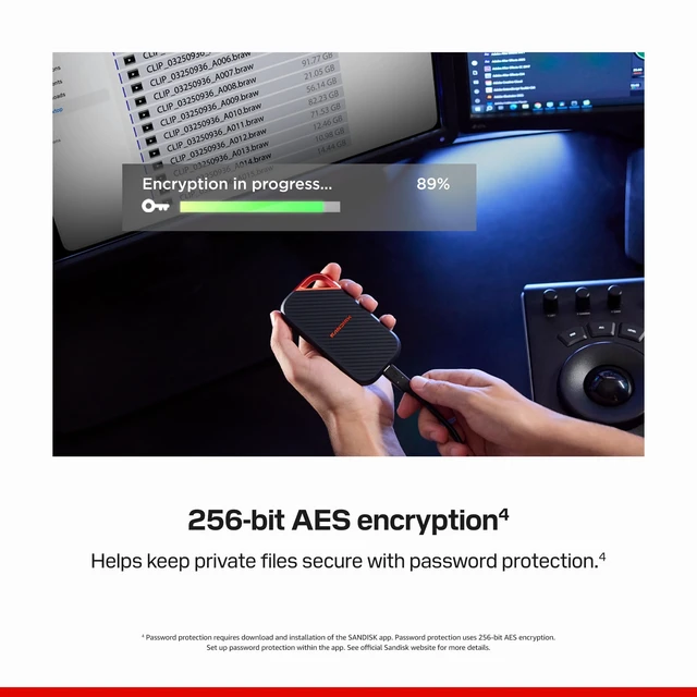 Alt view image 6 of 7 - 2TB EXTREME PRO USB EXTERNAL DRIVES BROWN