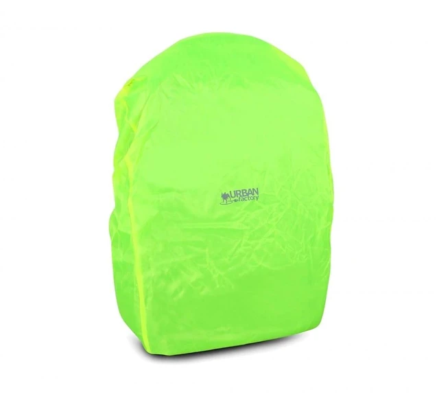 Alt view image 2 of 3 - Urban Factory HEAVEE GREEN Carrying Case (Backpack) for 10.5" to 14.1" Notebook - Dark Gray - Water Resistant, Shock Absorbing, Water Proof - Polyethylene Terephthalate (PET), 210D Polyester HTE14UF
