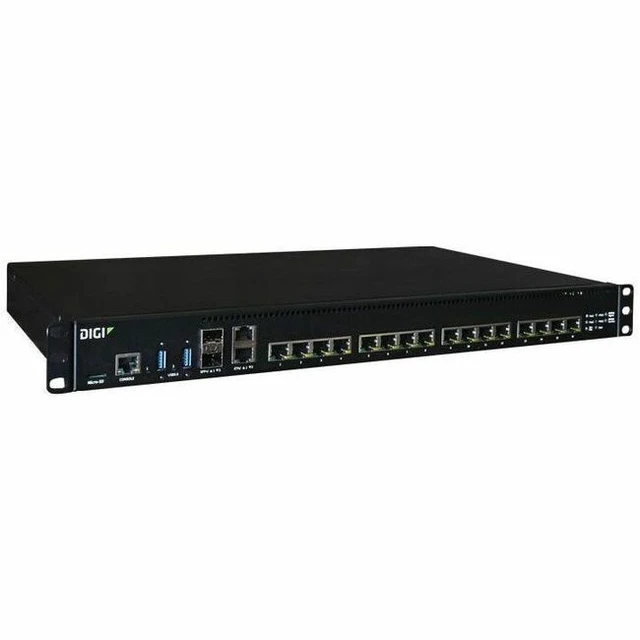 Alt view image 6 of 8 - Digi International Connect Ez 16 Mei Serial Server 16 Rs-232/422/485 Serial Ports Us Power Cord Model EZ16-C100-US