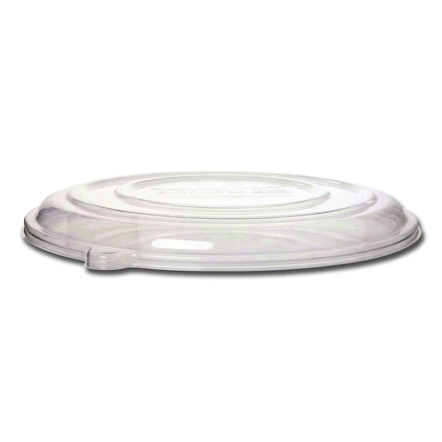 Main image of 100% Recycled Content Pizza Tray Lids 16 x 16 x 0.2 Clear Plastic 50/Carton EPSCPTR16LIDR