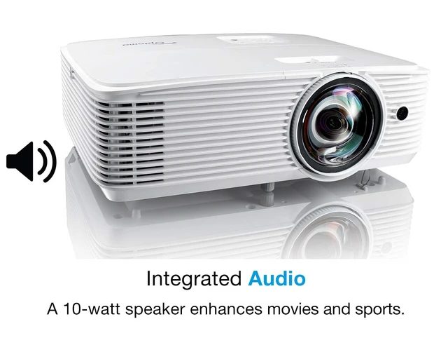 Alt view image 5 of 5 - Optoma GT1080HDR 3D Ready Short Throw DLP Projector 16:9